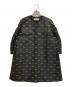 UNITED ARROWS（ユナイテッドアローズ）の古着「リボンカット ジャガード コート」｜ブラック