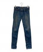 Vivienne Westwood×LEEヴィヴィアンウエストウッド×リー）の古着「オーブ刺繍デニムパンツ」｜インディゴ