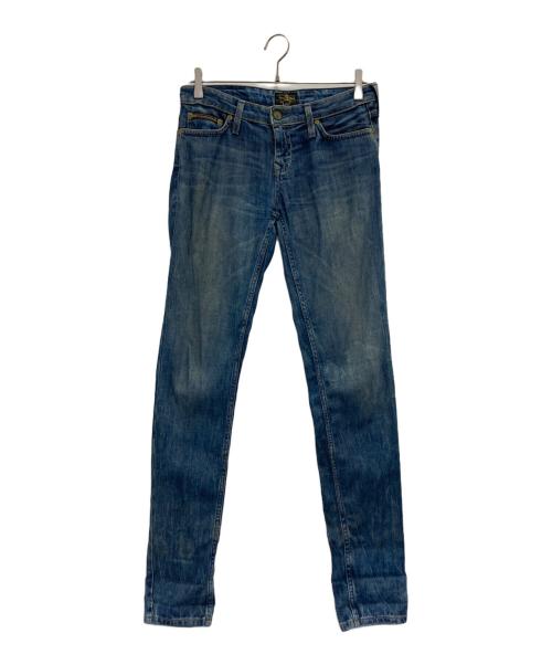 Vivienne Westwood（ヴィヴィアンウエストウッド）Vivienne Westwood (ヴィヴィアンウエストウッド) LEE (リー) オーブ刺繍デニムパンツ インディゴ サイズ:サイズ表記なしの古着・服飾アイテム