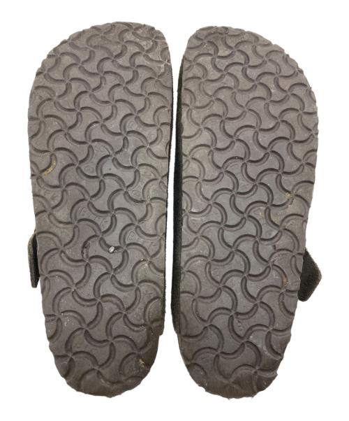 BIRKENSTOCK（ビルケンシュトック）BIRKENSTOCK (ビルケンシュトック) ボストン スエードサンダル ブラウン サイズ:26.5の古着・服飾アイテム