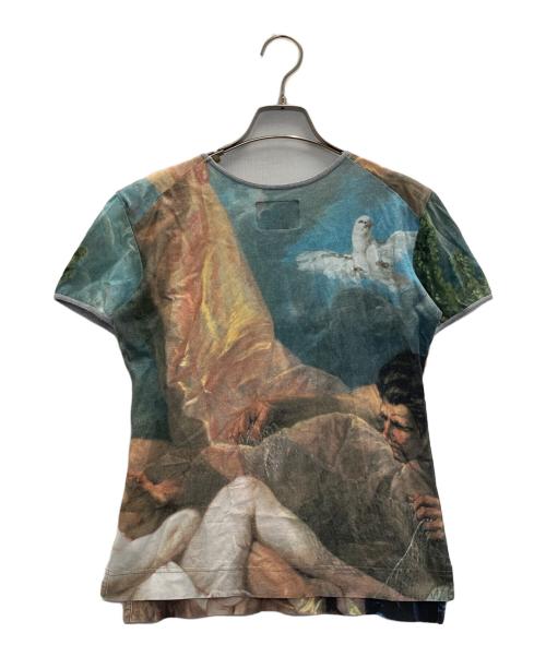 Vivienne Westwood ANGLOMANIA（ヴィヴィアンウエストウッドアングロマニア）Vivienne Westwood ANGLOMANIA (ヴィヴィアンウエストウッドアングロマニア) フレスコ画Tee マルチカラー サイズ:Mの古着・服飾アイテム