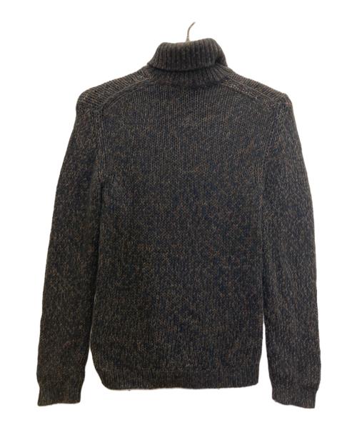 Cruciani（クルチアーニ）CRUCIANI (クルチアーニ) T/Nメランジニット ダークブラウン サイズ:48の古着・服飾アイテム