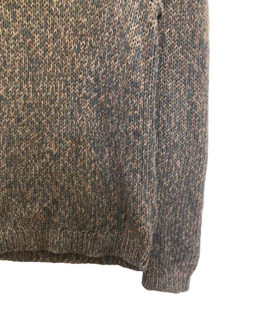 Cruciani（クルチアーニ）CRUCIANI (クルチアーニ) T/Nメランジニット ダークブラウン サイズ:48の古着・服飾アイテム