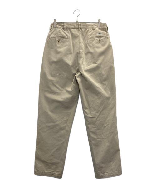 POLO RALPH LAUREN（ポロ・ラルフローレン）POLO RALPH LAUREN (ポロ・ラルフローレン) 90s ポロチノパンツ ベージュ サイズ:W34 L32の古着・服飾アイテム