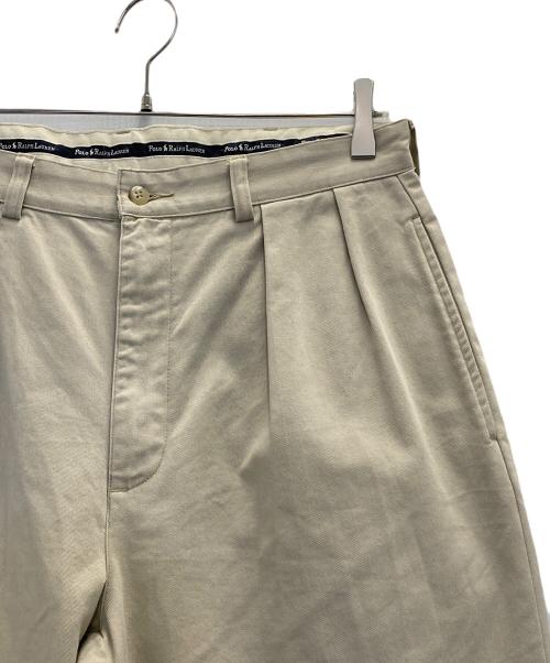 POLO RALPH LAUREN（ポロ・ラルフローレン）POLO RALPH LAUREN (ポロ・ラルフローレン) 90s ポロチノパンツ ベージュ サイズ:W34 L32の古着・服飾アイテム