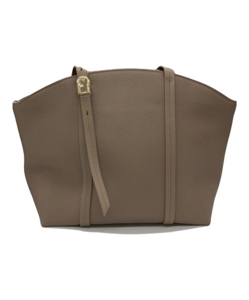 FURLA（フルラ）FURLA (フルラ) トートバッグ ベージュの古着・服飾アイテム