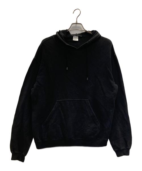 GUCCI（グッチ）GUCCI (グッチ) ロゴ刺繍パーカー ブラック サイズ:Ｍの古着・服飾アイテム