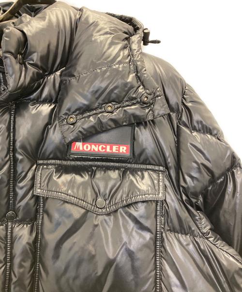 MONCLER（モンクレール）MONCLER (モンクレール) FRAGMENT DESIGN (フラグメントデザイン) ANTHEMダウンジャケット ブラック サイズ:2の古着・服飾アイテム