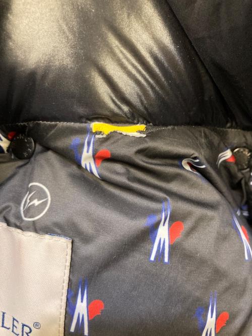 MONCLER（モンクレール）MONCLER (モンクレール) FRAGMENT DESIGN (フラグメントデザイン) ANTHEMダウンジャケット ブラック サイズ:2の古着・服飾アイテム