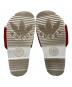 中古・古着 GUCCI (グッチ) adidas (アディダス) GGプラットフォームサンダル レッド サイズ:23：18000円