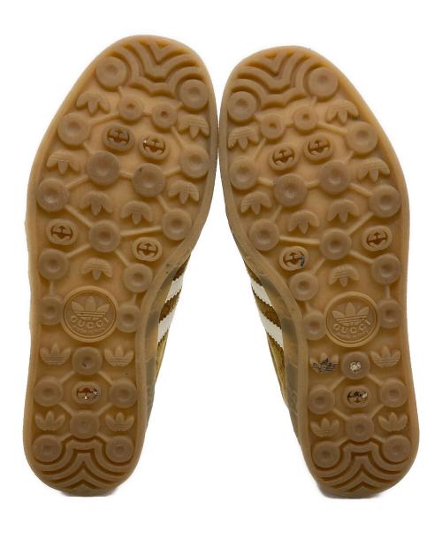 GUCCI（グッチ）GUCCI (グッチ) adidas (アディダス) スニーカー ブラウン サイズ:28の古着・服飾アイテム