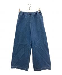 JOURNAL STANDARD relume（ジャーナルスタンダード レリューム）の古着「コットンツイルイージーワイド デニムパンツ」｜インディゴ