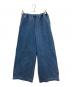 JOURNAL STANDARD relume（ジャーナルスタンダード レリューム）の古着「コットンツイルイージーワイド デニムパンツ」｜インディゴ