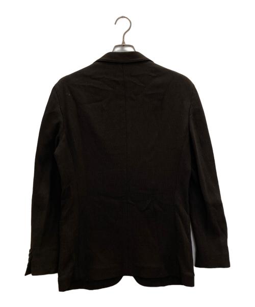 GIORGIO ARMANI（ジョルジョアルマーニ）GIORGIO ARMANI (ジョルジョアルマーニ) テーラードジャケット ブラウン サイズ:50Rの古着・服飾アイテム