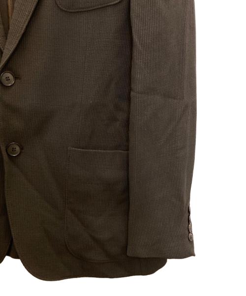 GIORGIO ARMANI（ジョルジョアルマーニ）GIORGIO ARMANI (ジョルジョアルマーニ) テーラードジャケット ブラウン サイズ:50Rの古着・服飾アイテム