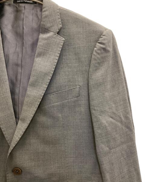 EMPORIO ARMANI（エンポリオ アルマーニ）EMPORIO ARMANI (エンポリオ アルマーニ) セットアップスーツ グレー サイズ:46の古着・服飾アイテム