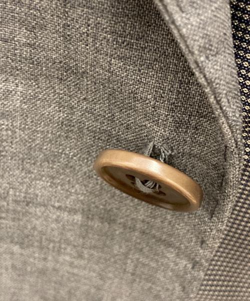 EMPORIO ARMANI（エンポリオ アルマーニ）EMPORIO ARMANI (エンポリオ アルマーニ) セットアップスーツ グレー サイズ:46の古着・服飾アイテム