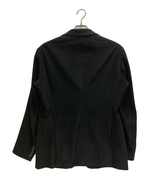 EMPORIO ARMANI（エンポリオ アルマーニ）EMPORIO ARMANI (エンポリオ アルマーニ) コーデュロイセットアップスーツ ブラック サイズ:46の古着・服飾アイテム