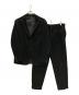 EMPORIO ARMANI（エンポリオ アルマーニ）の古着「コーデュロイセットアップスーツ」｜ブラック