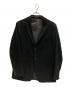 EMPORIO ARMANI (エンポリオ アルマーニ) コーデュロイセットアップスーツ ブラック サイズ:46：15000円