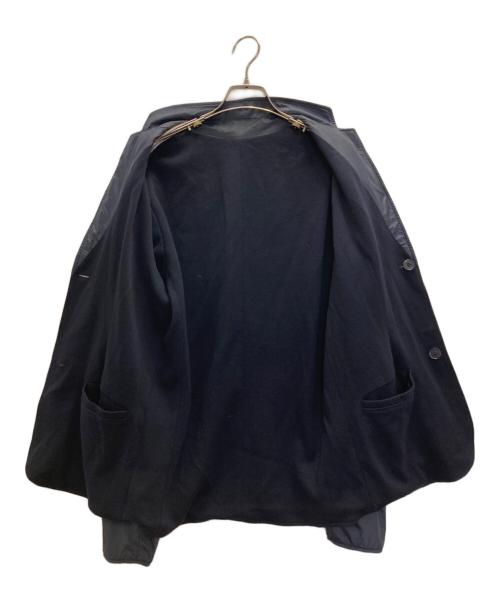 EMPORIO ARMANI（エンポリオ アルマーニ）EMPORIO ARMANI (エンポリオ アルマーニ) リバーシブルテーラードジャケット ネイビー サイズ:46の古着・服飾アイテム