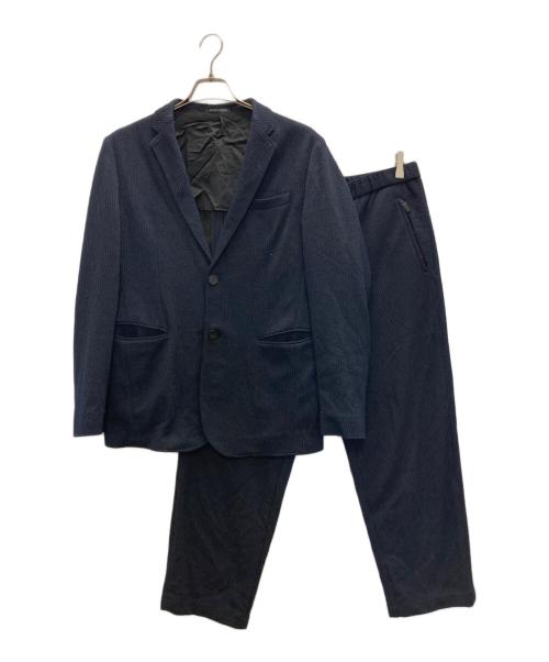 EMPORIO ARMANI（エンポリオ アルマーニ）EMPORIO ARMANI (エンポリオ アルマーニ) セットアップスーツ ネイビー サイズ:48の古着・服飾アイテム