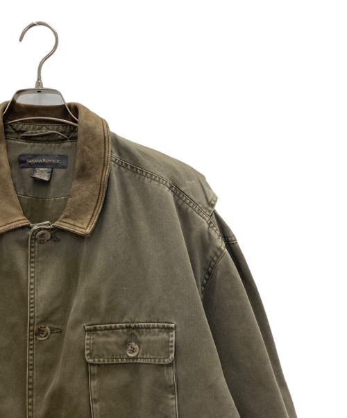 BANANA REPUBLIC（バナナリパブリック）BANANA REPUBLIC (バナナリパブリック) ハンティングジャケット ブラウン サイズ:Lの古着・服飾アイテム