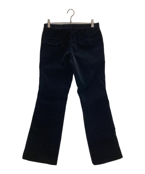 TORNADO MART（トルネードマート）TORNADO MART (トルネードマート) フロッキー加工フレアパンツ ブラック サイズ:Lの古着・服飾アイテム