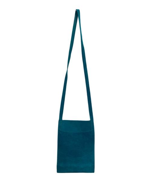 GUIDI（グイディ）GUIDI (グイディ) PASSPORT BAG ターコイズの古着・服飾アイテム