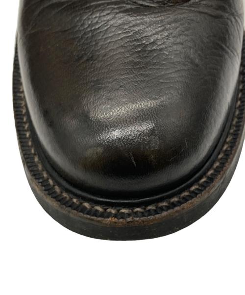 brother bridge（ブラザーブリッジ）BROTHER BRIDGE (ブラザーブリッジ) ALAN ジップアップブーツ ブラック サイズ:7の古着・服飾アイテム