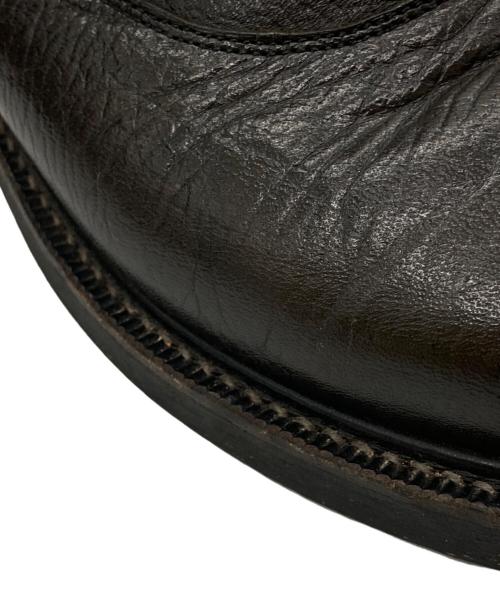 brother bridge（ブラザーブリッジ）BROTHER BRIDGE (ブラザーブリッジ) ALAN ジップアップブーツ ブラック サイズ:7の古着・服飾アイテム