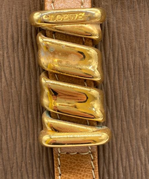 LOEWE（ロエベ）LOEWE (ロエベ) ハンドバッグ ブラウンの古着・服飾アイテム