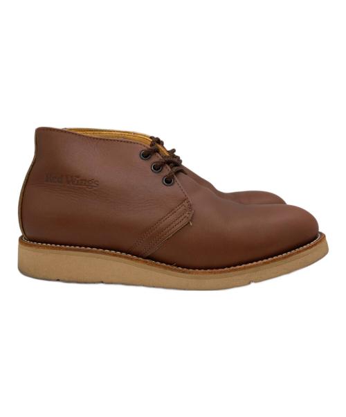 RED WING（レッドウィング）RED WING (レッドウィング) チャッカブーツ ブラウン サイズ:26の古着・服飾アイテム