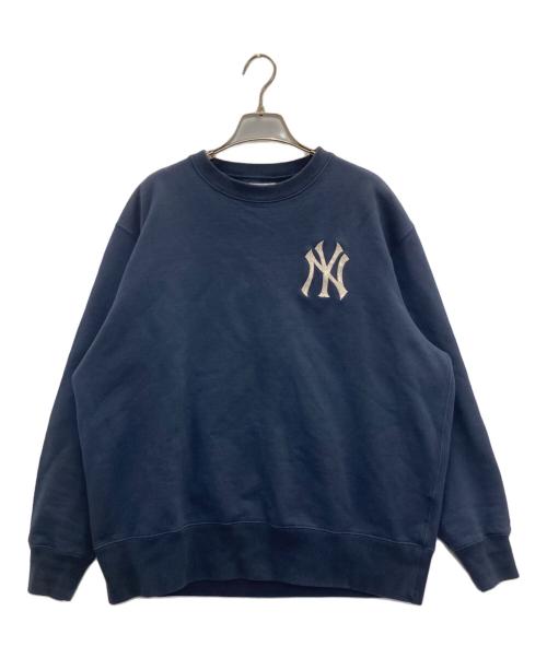BEAMS（ビームス）BEAMS (ビームス) テーラー東洋 (テーラートウヨウ) SUKA CREW SWEAT EMBROIDERED ネイビー サイズ:Ｍの古着・服飾アイテム
