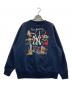 BEAMS (ビームス) テーラー東洋 (テーラートウヨウ) SUKA CREW SWEAT EMBROIDERED ネイビー サイズ:Ｍ：13000円