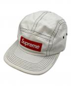 SUPREMEシュプリーム）の古着「Contrast Stitch Camp Cap White」｜ホワイト
