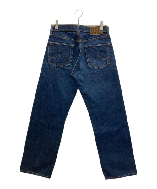RRL（ダブルアールエル）RRL (ダブルアールエル) ヴィンテージ 5ポケット セルビッジ ジーンズ インディゴ サイズ:71cm (W28)の古着・服飾アイテム