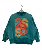 KOLORカラー）の古着「crew neck sweat」｜グリーン