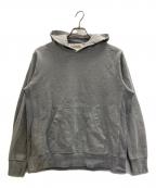 REMI RELIEFレミレリーフ）の古着「ダメージ加工フーディー」｜グレー