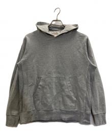 REMI RELIEF（レミレリーフ）の古着「ダメージ加工フーディー」｜グレー
