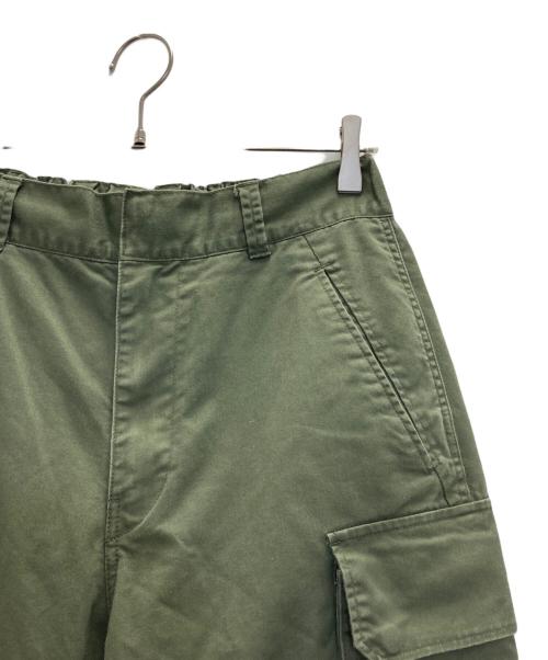 BEAMS PLUS（ビームスプラス）BEAMS PLUS (ビームスプラス) sage de cret (サージュデクレ) フレンチアーミーパンツ オリーブ サイズ:Ｍの古着・服飾アイテム
