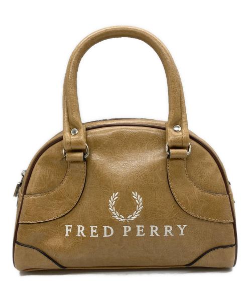 FRED PERRY（フレッドペリー）FRED PERRY (フレッドペリー) ミニトートバッグ ベージュの古着・服飾アイテム