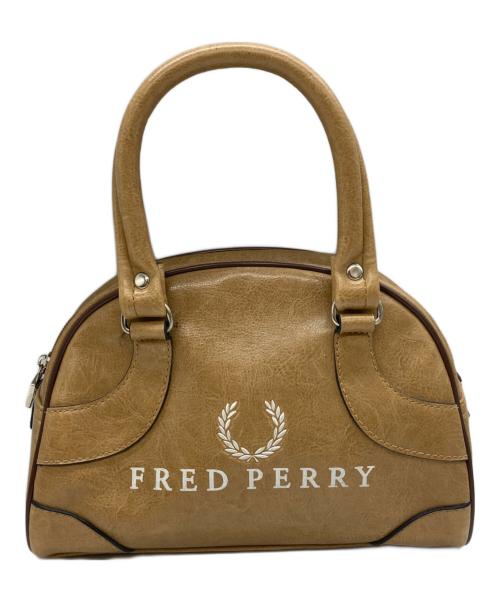 FRED PERRY（フレッドペリー）FRED PERRY (フレッドペリー) ミニトートバッグ ベージュの古着・服飾アイテム
