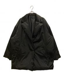 23区（ニジュウサンク）の古着「ADS 襟付き ショートダウンジャケット」｜ブラック