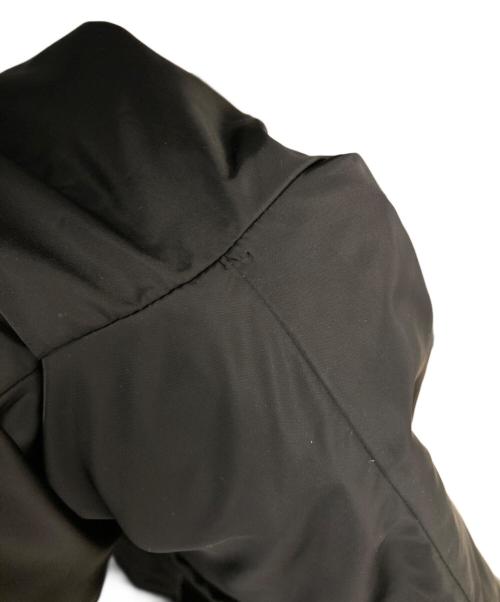 23区（ニジュウサンク）23区 (ニジュウサンク) ADS 襟付き ショートダウンジャケット ブラック サイズ:38の古着・服飾アイテム