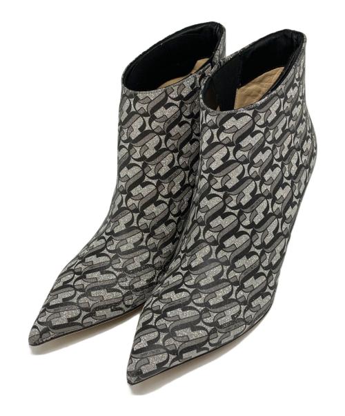 JIMMY CHOO（ジミーチュウ）JIMMY CHOO (ジミーチュウ) MARINDA 65 グレー サイズ:37　1/2の古着・服飾アイテム