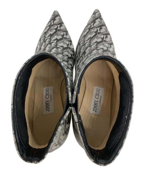 JIMMY CHOO（ジミーチュウ）JIMMY CHOO (ジミーチュウ) MARINDA 65 グレー サイズ:37　1/2の古着・服飾アイテム