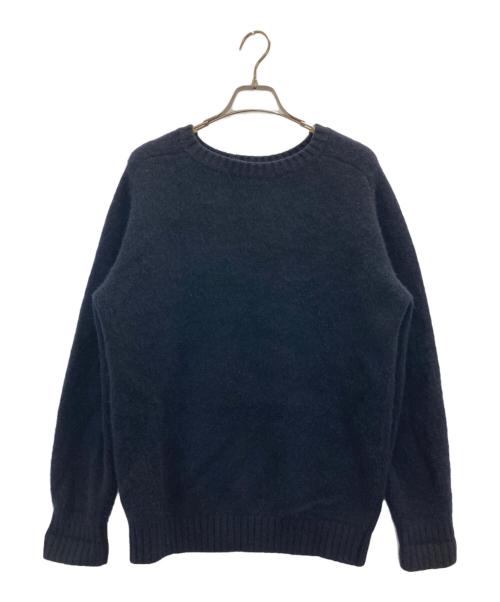 ARROW57.（アローフィフティーセブン）ARROW57. (アローフィフティーセブン) C.Shetland カシミヤニット ネイビー サイズ:Ｌの古着・服飾アイテム
