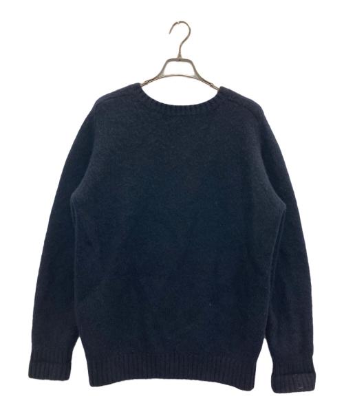 ARROW57.（アローフィフティーセブン）ARROW57. (アローフィフティーセブン) C.Shetland カシミヤニット ネイビー サイズ:Ｌの古着・服飾アイテム