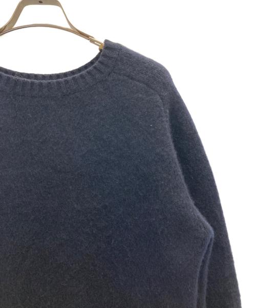 ARROW57.（アローフィフティーセブン）ARROW57. (アローフィフティーセブン) C.Shetland カシミヤニット ネイビー サイズ:Ｌの古着・服飾アイテム